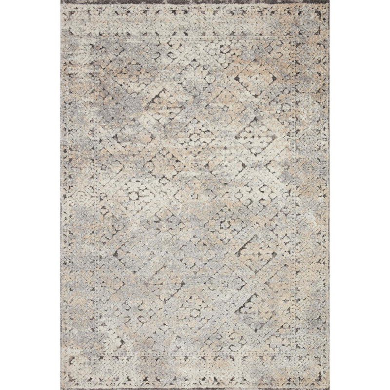 Vaghinag Geometric Indoor Rug, Rectangle 2'7" x 4'