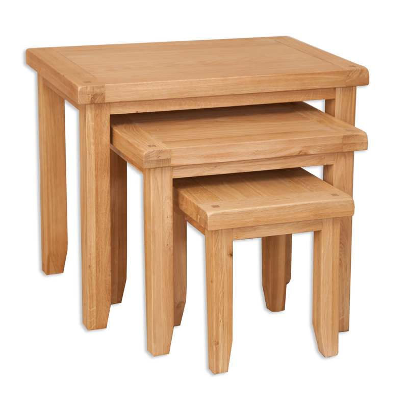 Melbourne Solid Wood Nest Of Tables