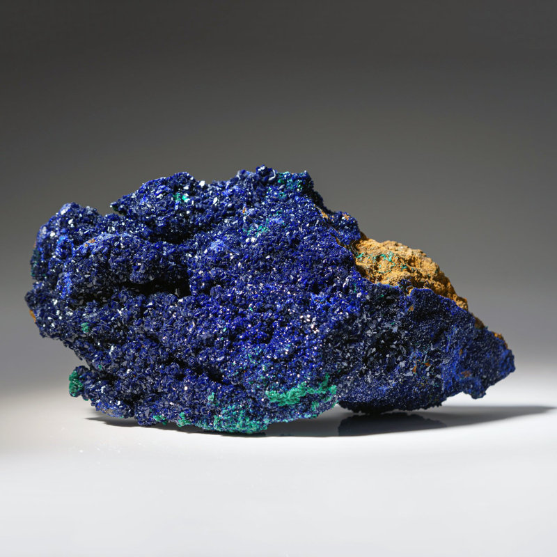 Azurite and Malachite from Tsumeb Mine, Otavi-Bergland District, Oshikoto, Namibia