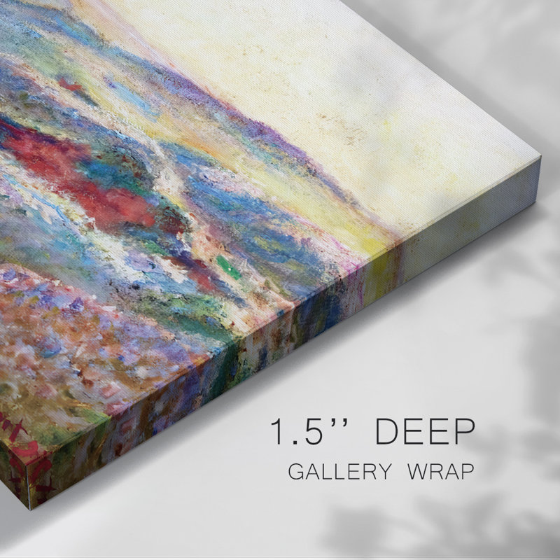 At Val Saint-Gallery, toile tendue, H 12 po x l 18 po