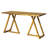 Adita 149 Cm Solid Oak Dining Table