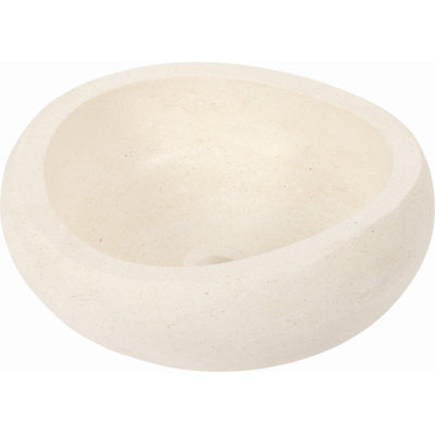 RITA & LOLA home 420 mm L x 420 mm W Stone Circular Sink