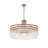 Pivot 4 - Light Dimmable Drum Chandelier
