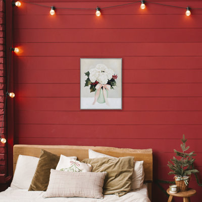 «Christmas Hydrangea Blooms», dessin de Arlington Prints