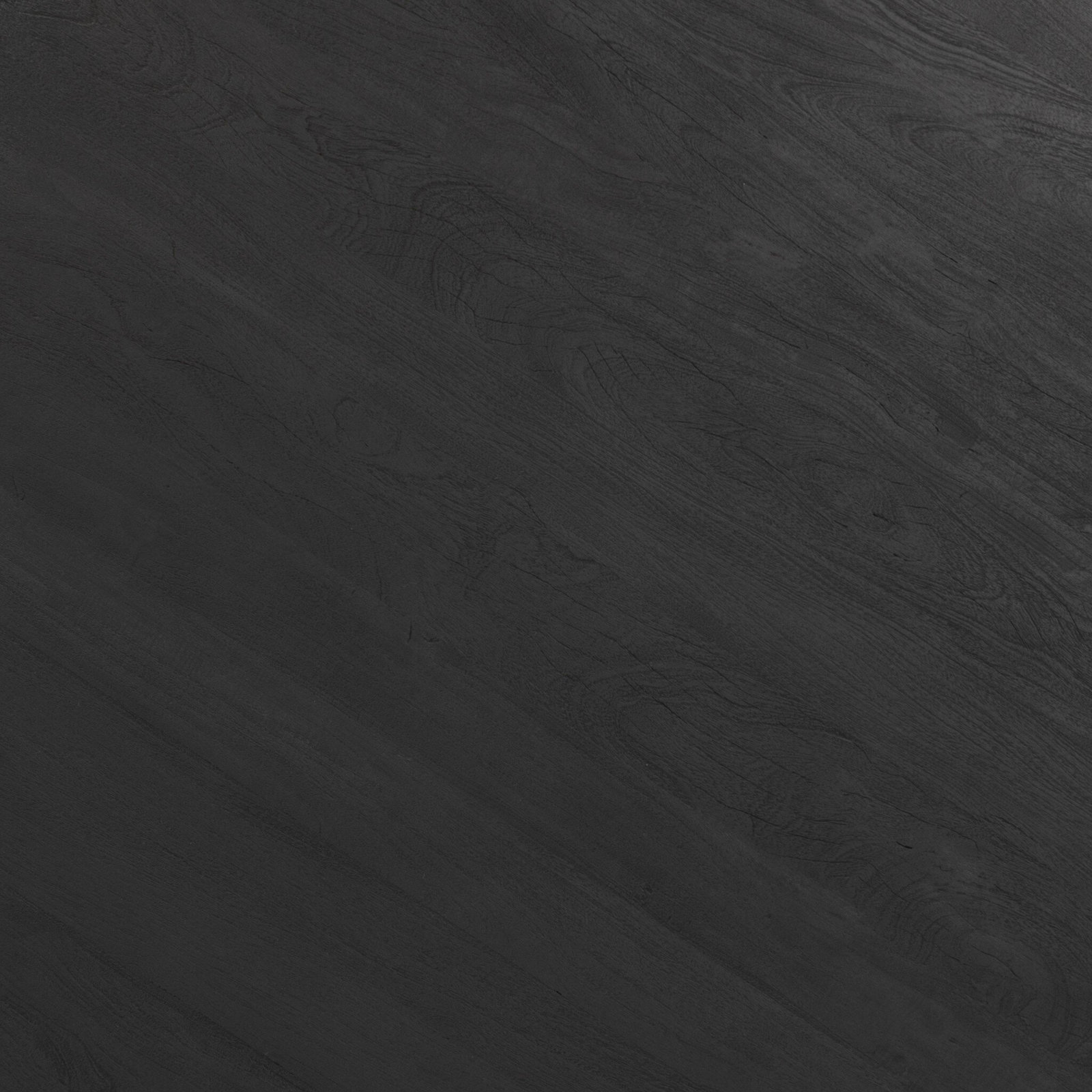 Kei Solid Wood Single Coffee Table, 16" H x 38" L x 38" W, Black