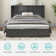 Wildon Home® Amri Murphy Storage Bed with Mattress & Reviews | Wayfair