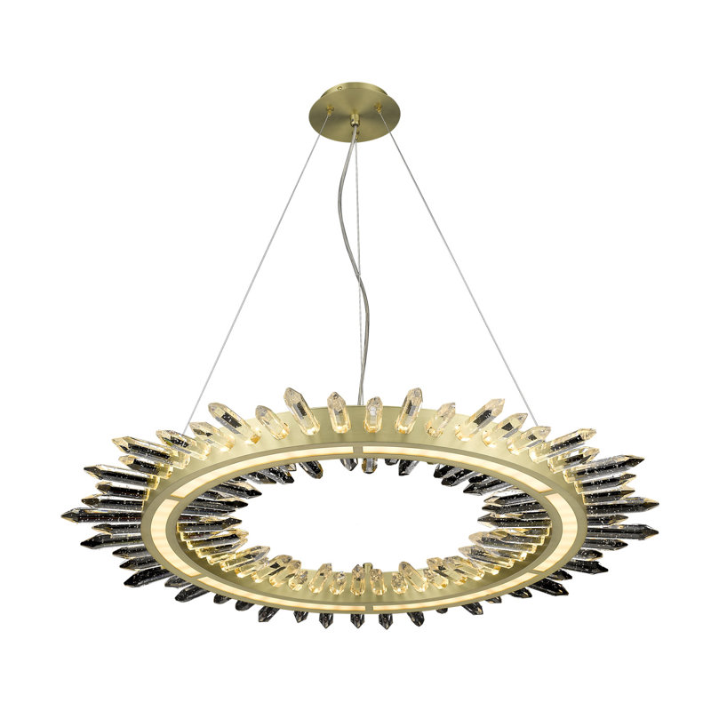 Aspen 1 - Light Pendant, Brushed Brass