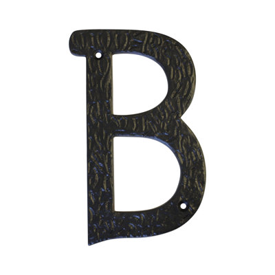 6'' H Metal House Letter
