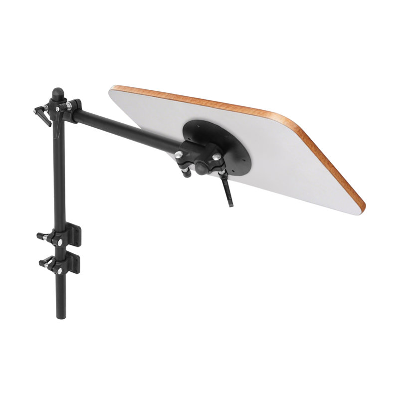 Pied de table pivotant à 360 ° Support de table détachable Pied de table réglable en hauteur pour camping-car