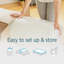 5cm Anti-Slip Memory Foam Mattress Topper-671761971