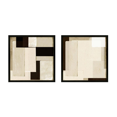 City Scape 6,7 Set of 2 by Marco Marella for Studio M - Framed Wall Art