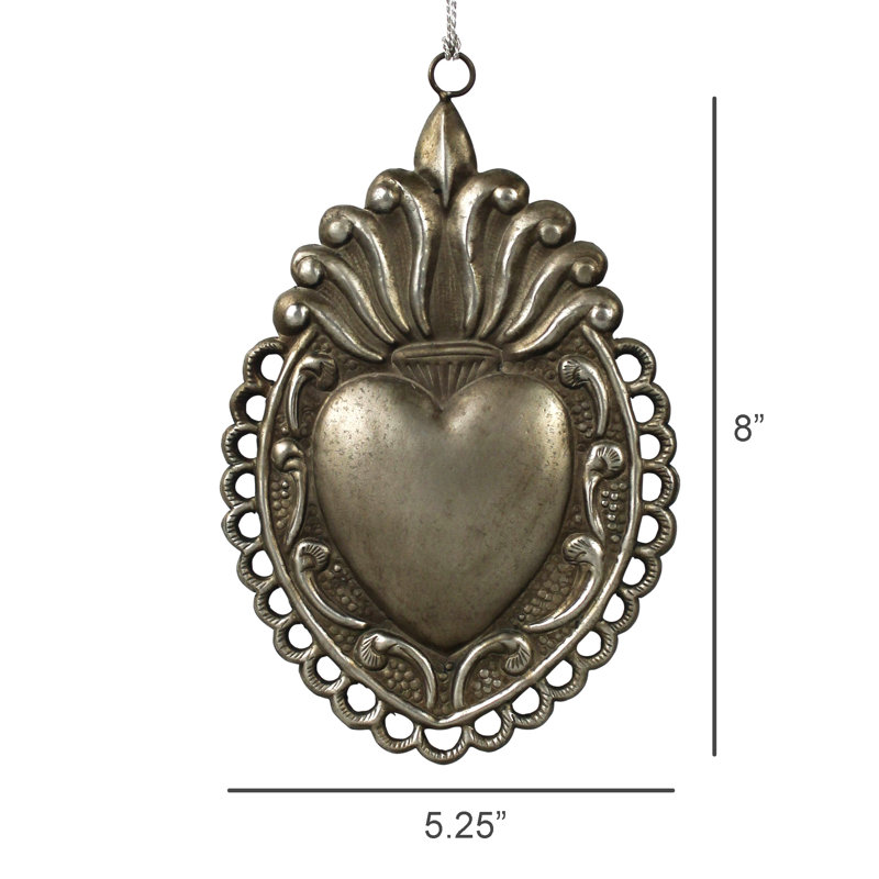 Sacré-cœur, argent antique