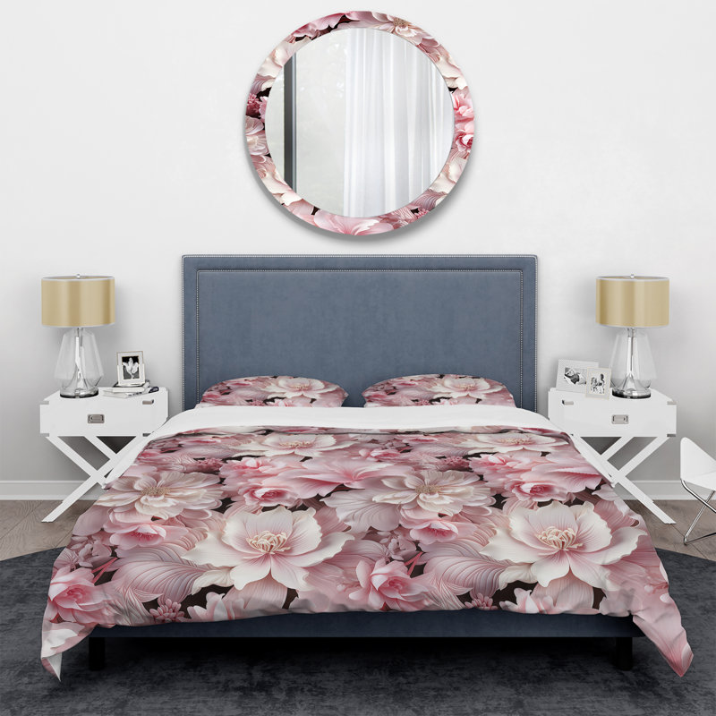 Ensemble de housse de couette Aujanai, Housse de couette pour très grand lit et 2 très