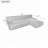 Boneless 107" 2-Piece Modular Sofa Free Combinations-1172518726