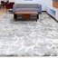 Tapis gris de haute qualité noué à la main-63321405