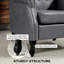 Daliza Faux Leather Wingback Chair-1099381080