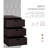 Outdoor Towel Cabinet, PE Rattan Pool Storage Organizer, Freestanding Outdoor Towel Rack For Pool With 3 Drawers And Weather Safe Material