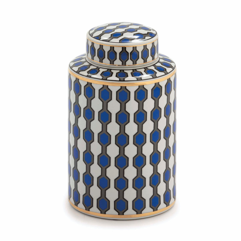 Azriel Handmade Ceramic Ginger Jar