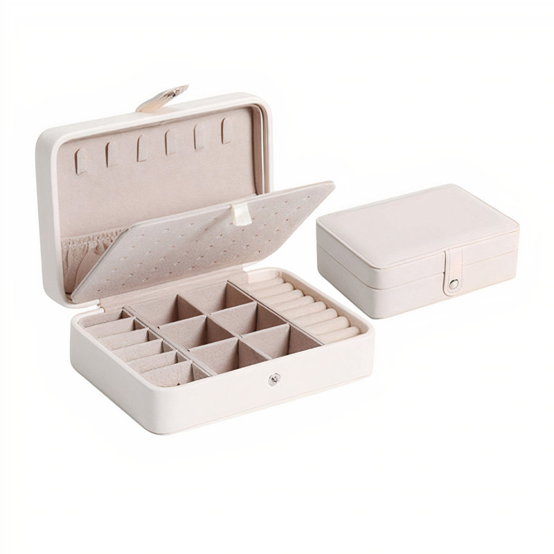 Boîte à boutons de manchette, Blanc