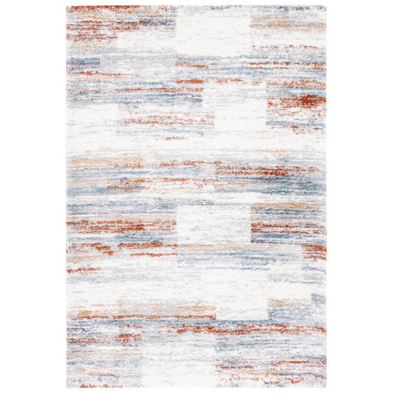 Jouke Performance Abstract Rug, Rectangle 5'5" x 7'7"