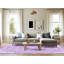Tapis mauve tissé à la machine-68680769