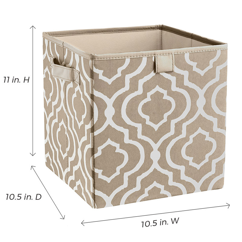 Premium Cubes Fabric Storage Bin