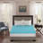 3" Gel Memory Foam All Season Reversible Hypoallergenic Cooling Mattress Topper-1530815233