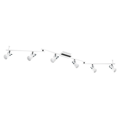 Continuum 62'' 6 -Light Swing Arm Track Track Kit with Dimmable and Adjustable Head