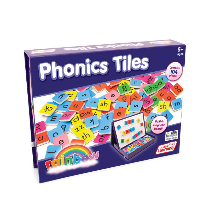 Carrelage Rainbow Phonics avec tableau magnétique intégré