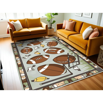 Tapis de football pour enfants Zoomie