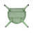 Outdoor Dining Chair Set Of 2 With Rust-Resistant Iron Frame For All-Season Use And Easy Mobility.-969395299