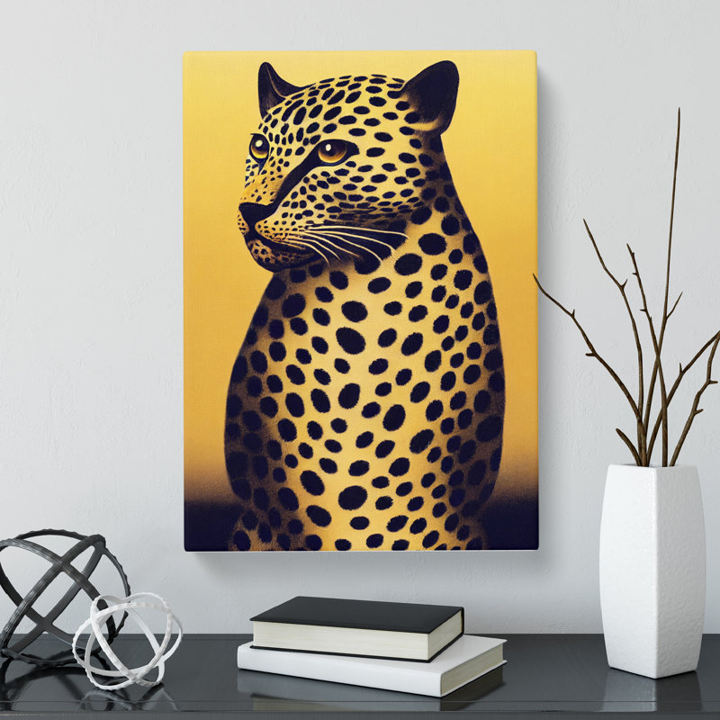 Leopard Modern Vol.2 - Wrapped Canvas, 50cm H x 35cm W x 3cm D