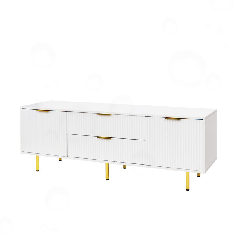 Meuble télé avec 2 tiroirs