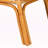 Tarah 1-Open Shelf 2-Tier Console Table in Natural Rattan, 29.25" H X 31.74" W X 13.62" D