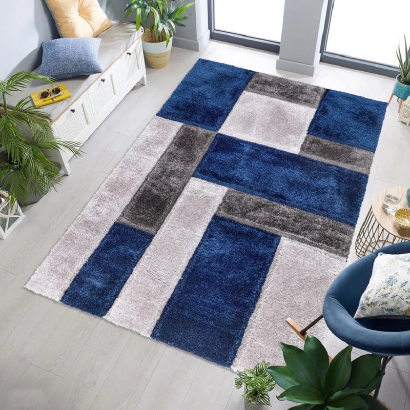 Zonic Blue, Rectangle 80 x 150 cm
