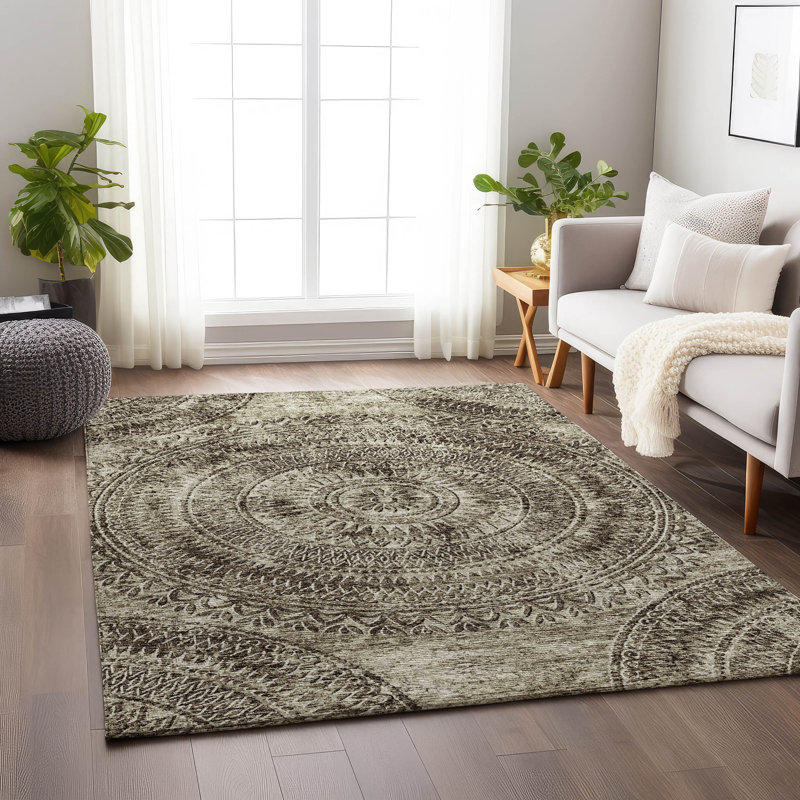 Premium Machine Washable Paullette AMF113 Rug, Rectangle 10' x 14'