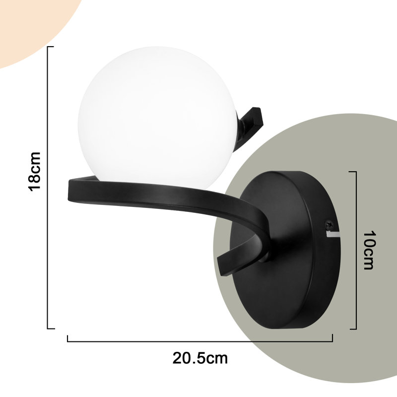 Annemette Aluminium Armed Sconce