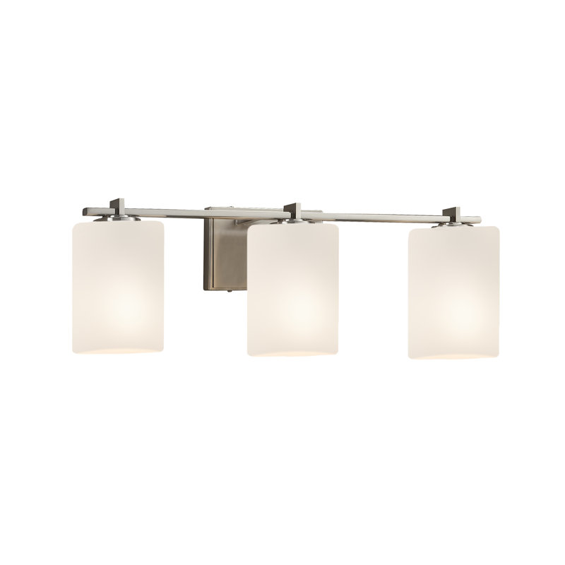 Éclairage pour meuble-lavabo 3 lumières Casson, Noir mat