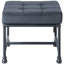 Rectangle gris, style industriel, mousse à mémoire de forme, coussin décoratif pour coussins de dossier en mousse D20, conduite d'eau de style,