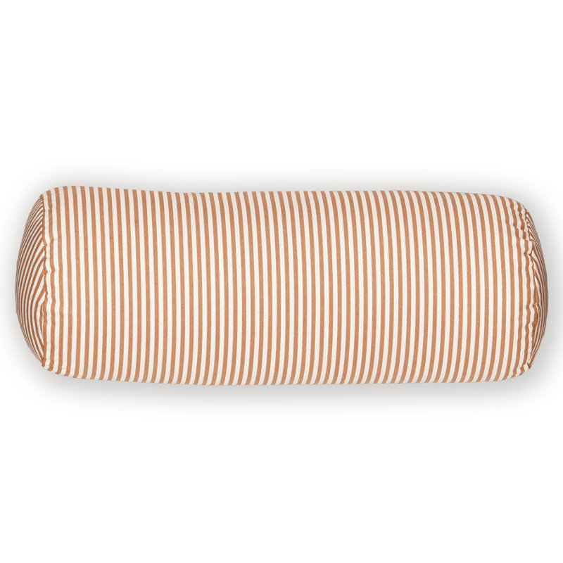 Coussin de traversin d'extérieur Sunbrella Refresh Adobe, Adobe, 21" x 8"