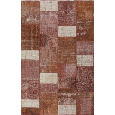 Tapis rétro patchwork turc