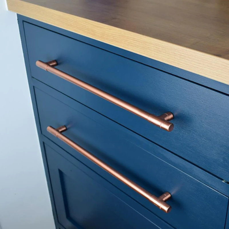 Copper Handle T-Shaped Pull