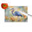 Blue Heron Glass Cutting Board Large