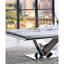 Table basse l 50,6 po Glam, chrome