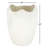 Melanie Abstract Textured Terracotta Vase, Ivory-2074058580