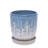 Handmade Blue-White Gradient Ceramic Planter Set (7.48"×8.07" & 5.51"×6.1"), Indoor/Outdoor Flower Pot for Orchids, Succulents on Windowsill, Breathable with Drainage Holes-298485573