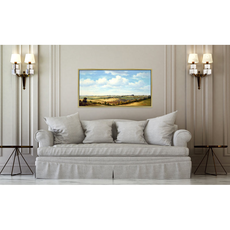 « in plain sight »-« floater », reproduction d’art sur toile, Or