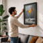 Cocktail in Grey Modern - Framed Print-681444828-681444829