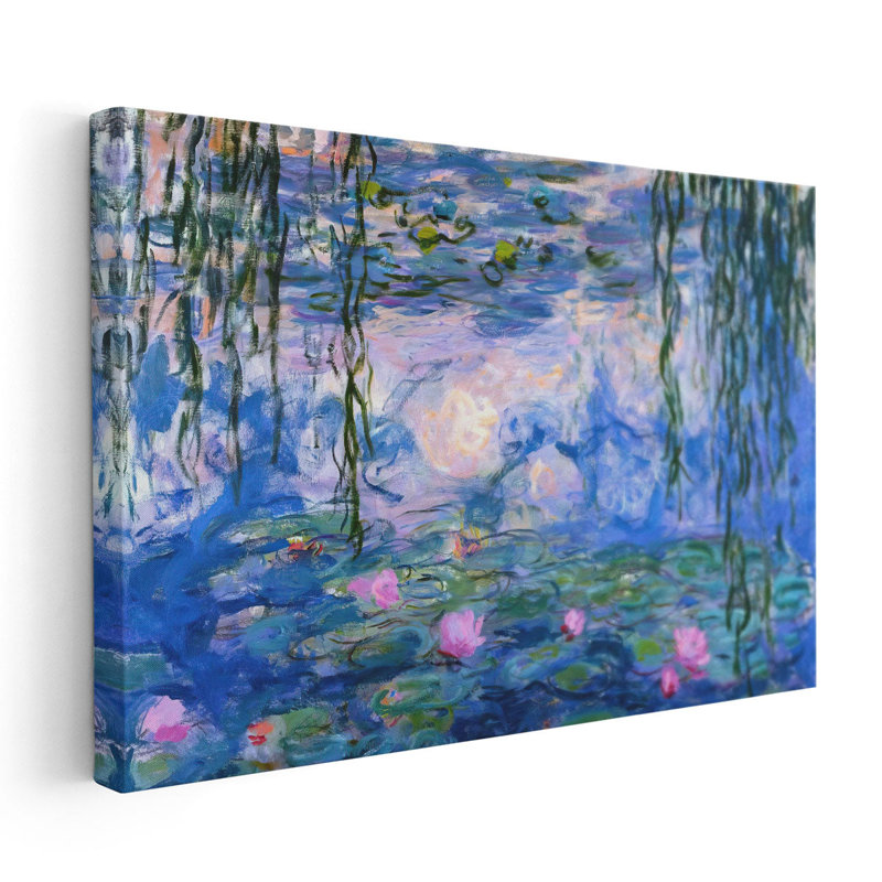 Nymphéas, 1916 - 1919, reproduction d'art sur toile, H 24 po x l 36 po