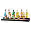 Présentoir de bouteilles de boissons alcoolisées à DEL avec 2 niveaux de 40 pouces, support pour USB, tablette de bar illuminée en acrylique avec télécommande HF et contrôle des applications, 9 couleurs statiques, mode minuterie, pour 20 à 28 bouteilles-1237011660-1237011662
